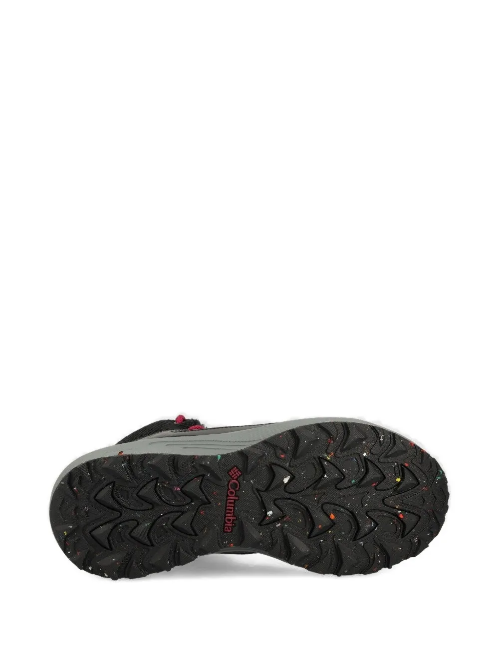 Columbia Lace-up Mesh Boots In Black