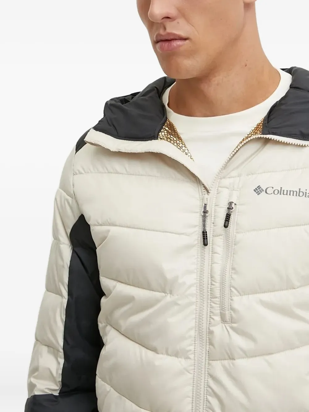 Columbia Labyrinth Loop™ II gewatteerd jack met capuchon Wit