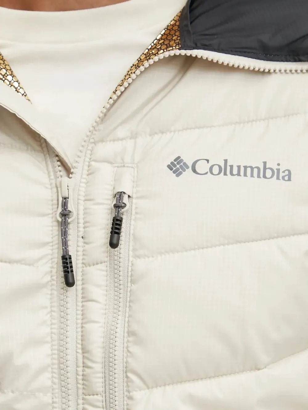 Columbia Labyrinth Loop™ II gewatteerd jack met capuchon Wit