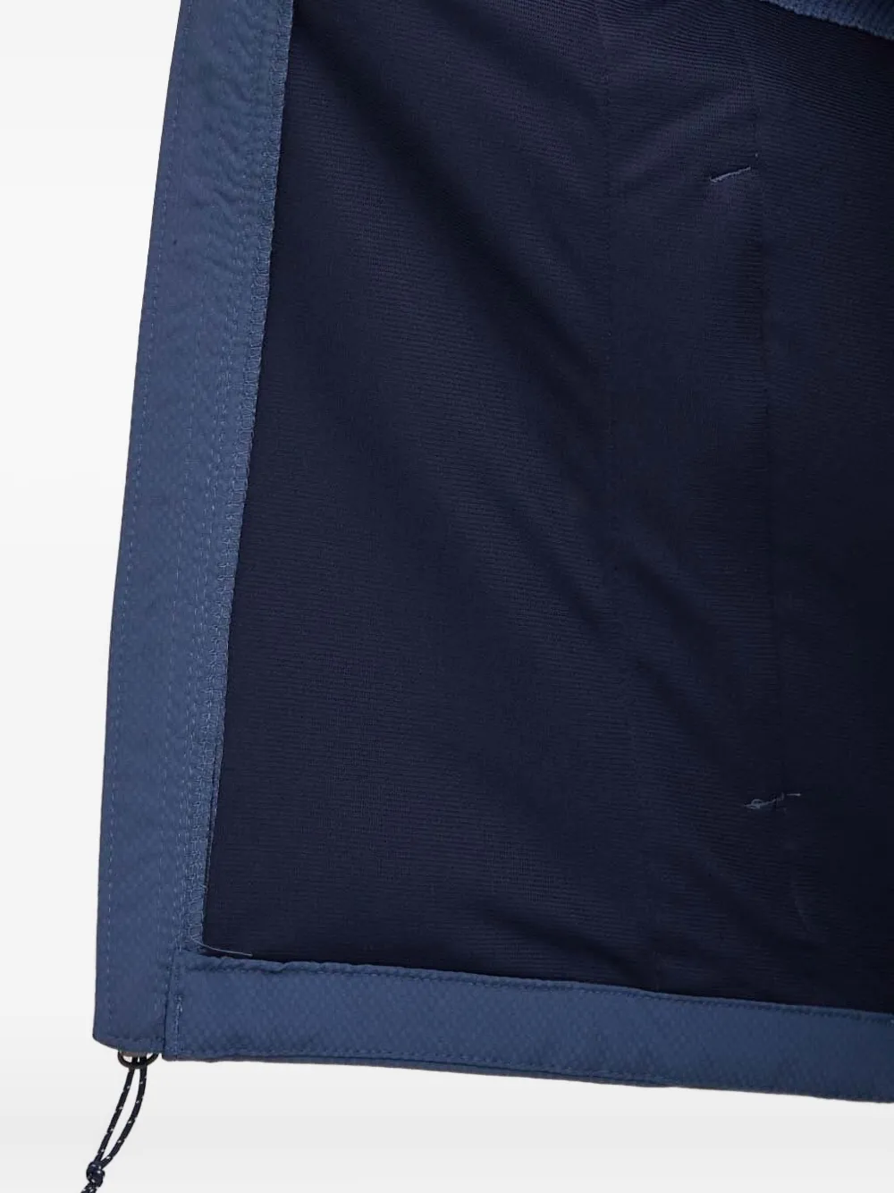 Columbia hooded zip-front lightweight jacket Blauw