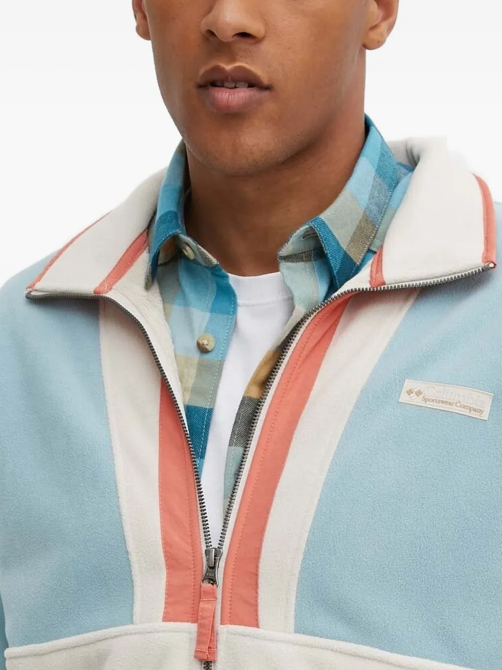 Columbia Backbowl™ zip-fastening jacket Blauw
