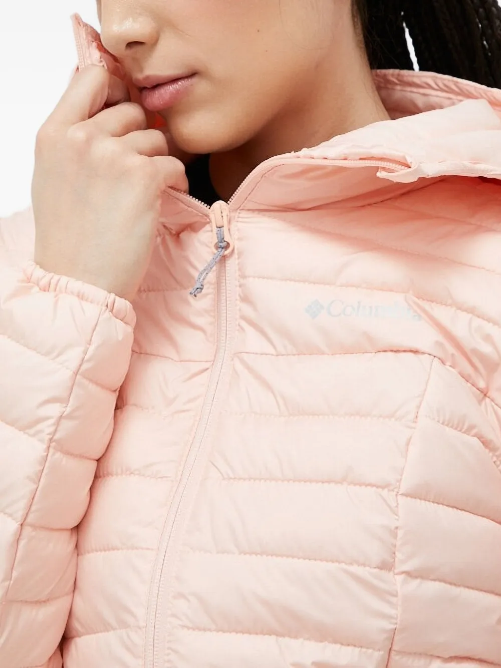 Columbia Arcadia gewatteerd jack met capuchon Roze