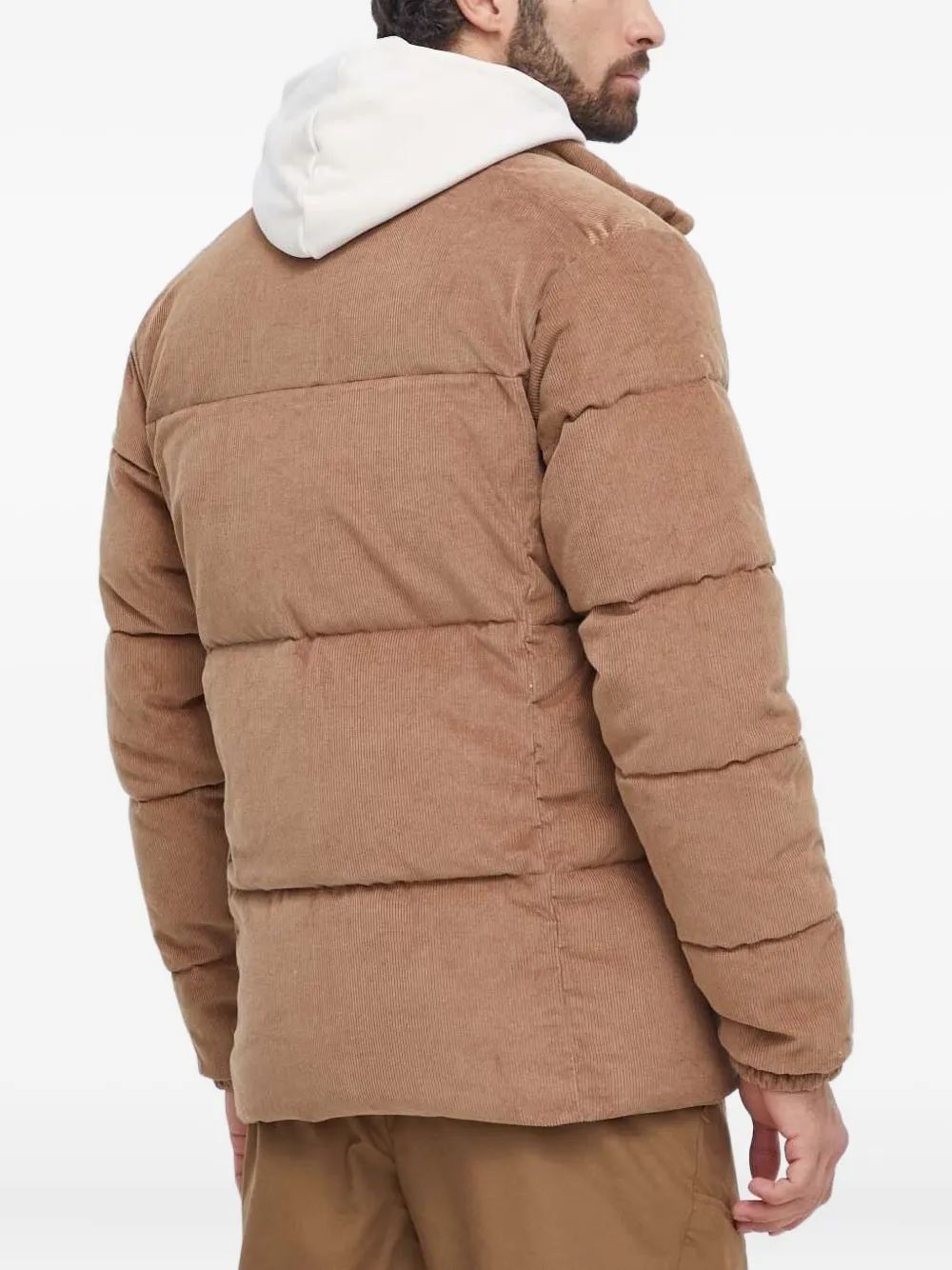 Columbia Corduroy Quilted Jacket In Brown