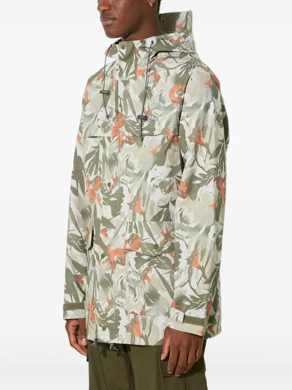 Columbia IBEX™ II floral-print hooded jacket Groen