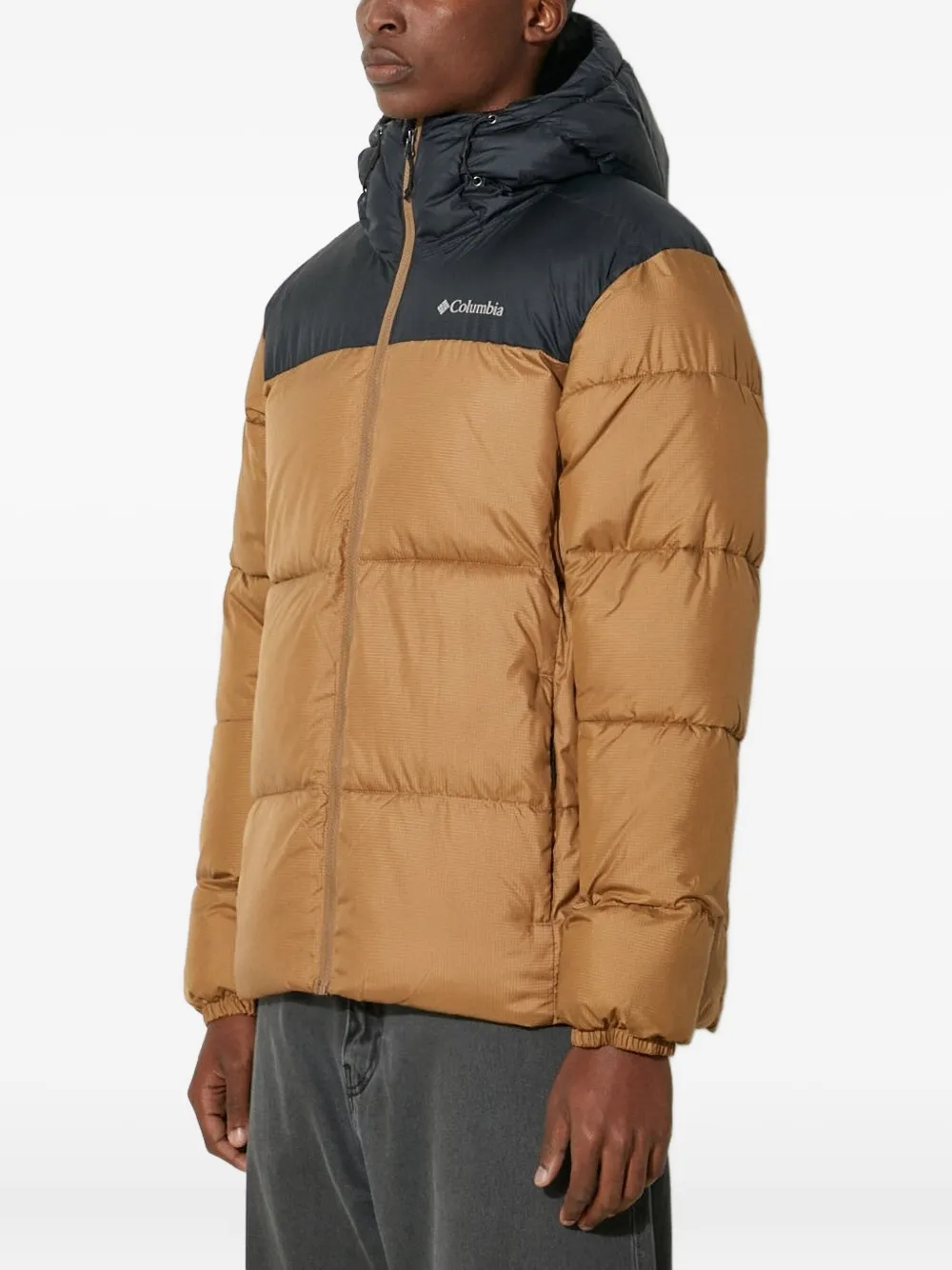 Columbia hooded puffer jacket Bruin