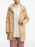 Columbia hooded double-layered puffer jacket - Neutrals
