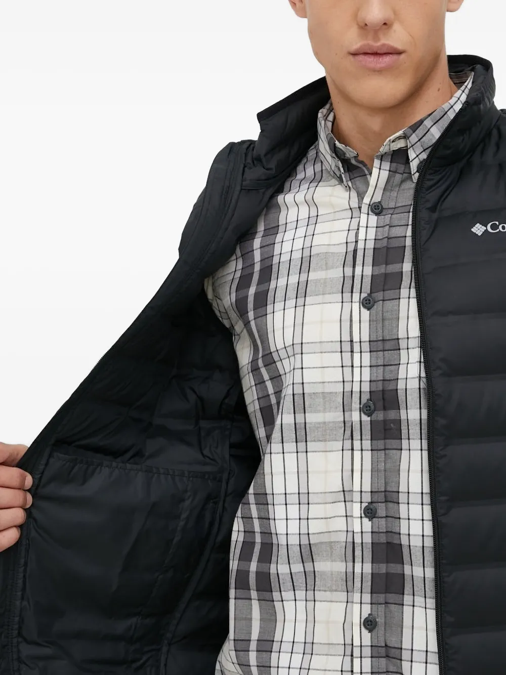Columbia Gewatteerde bodywarmer Zwart