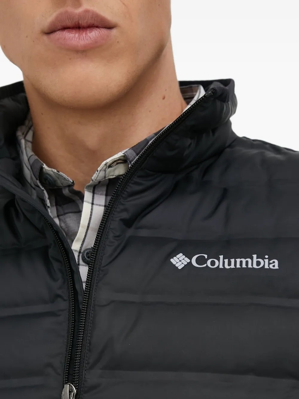 Columbia Gewatteerde bodywarmer Zwart