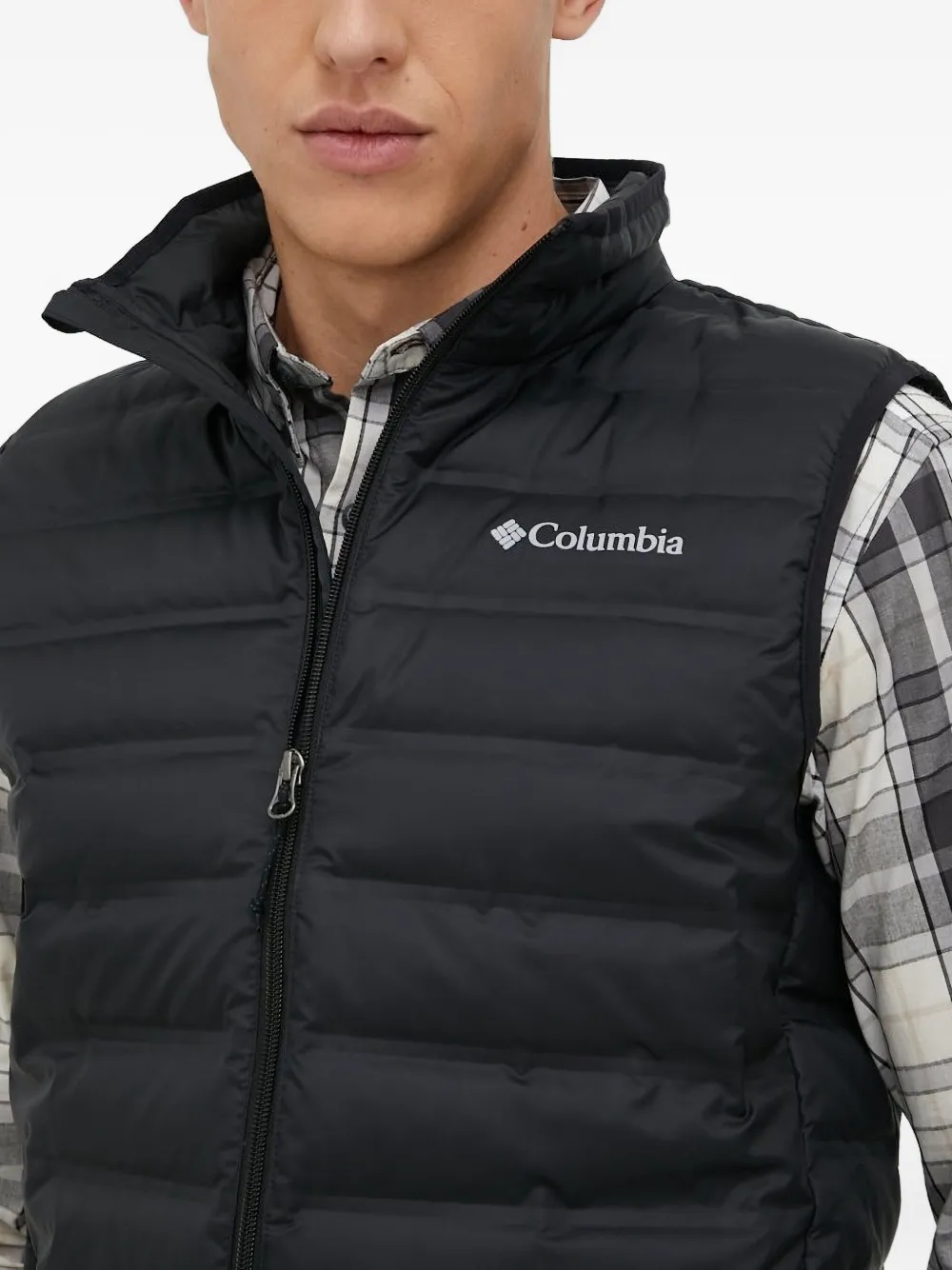 Columbia Gewatteerde bodywarmer Zwart