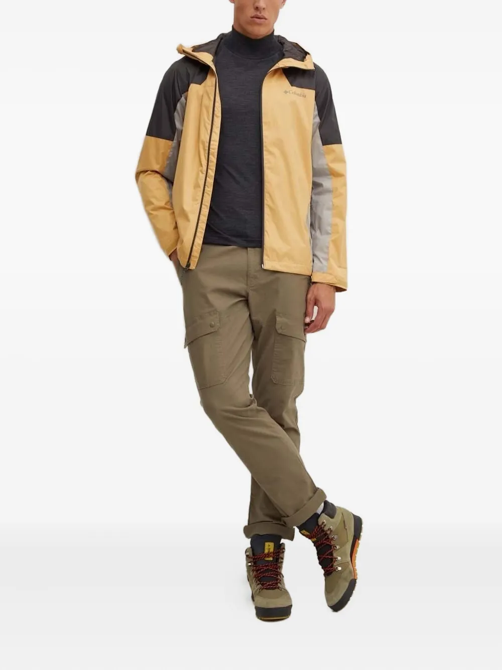 Columbia Inner Limits™ IV hooded jacket Geel
