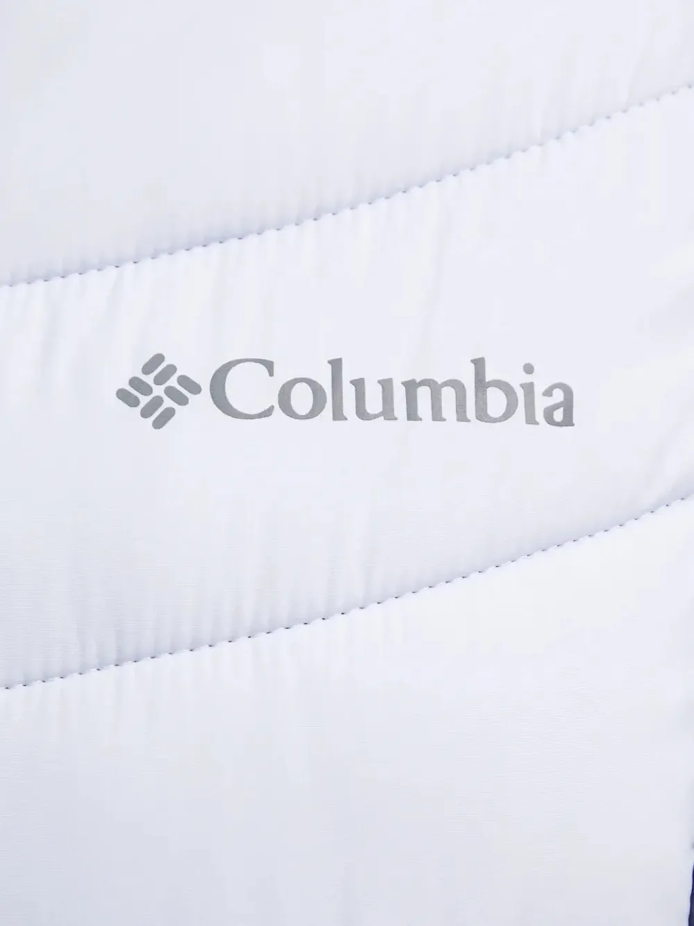 Columbia Gewatteerd jack met fleece vlakken Blauw