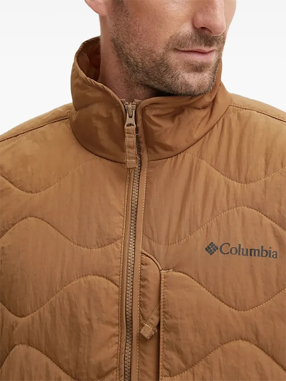 Columbia Gewatteerd jack Bruin