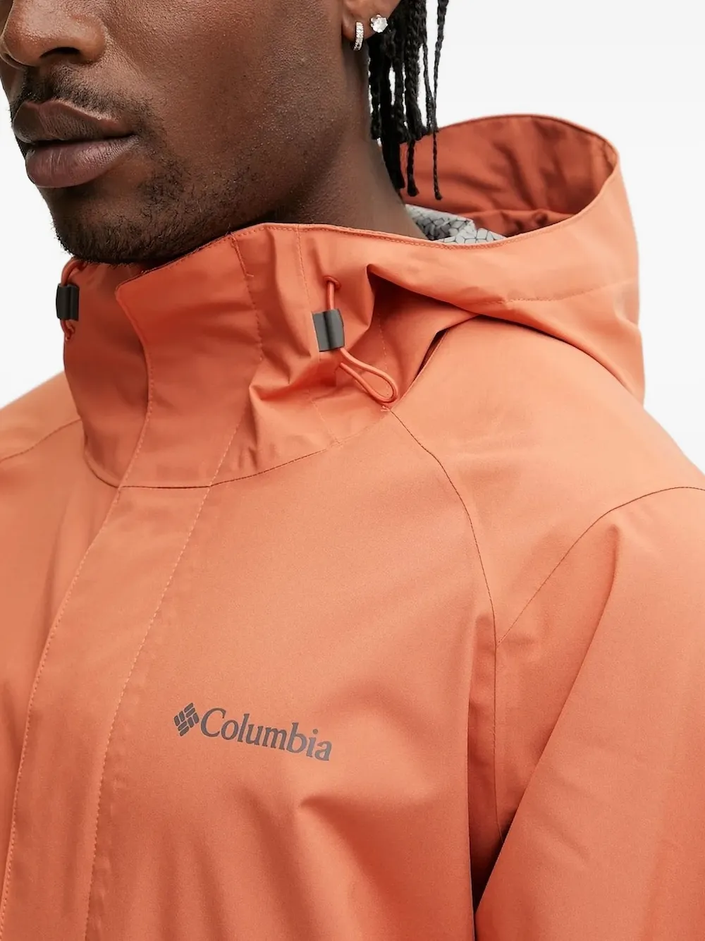 Columbia Earth Explorer™ Zip-front Jacket In Orange