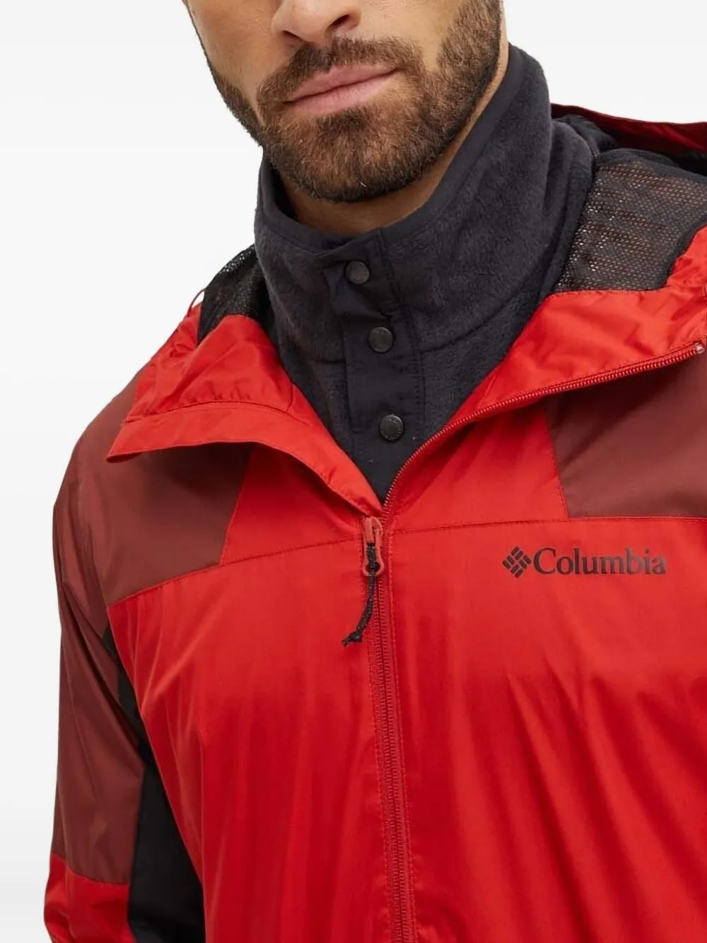 Columbia Inner Limits waterbestendig jack Rood