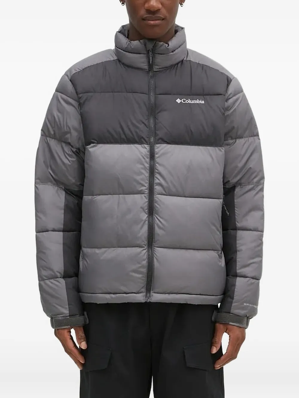 Columbia Puffect™ colour-block puffer jacket Grijs