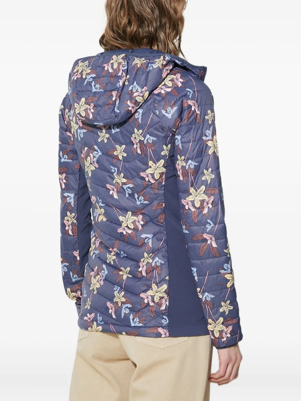 Columbia Floral-print Quilted Jacket In Multi