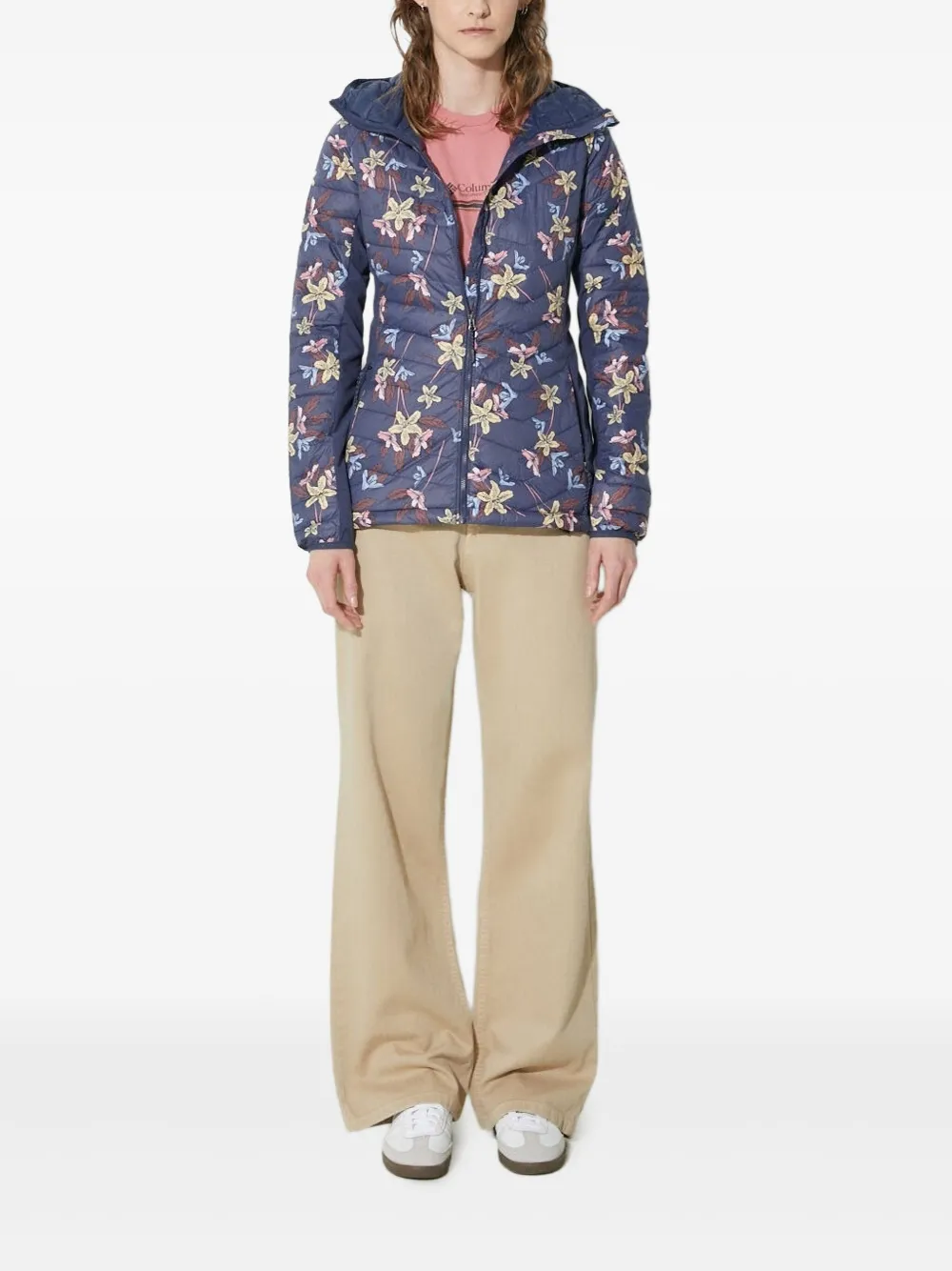 Columbia Floral-print Quilted Jacket In Multi