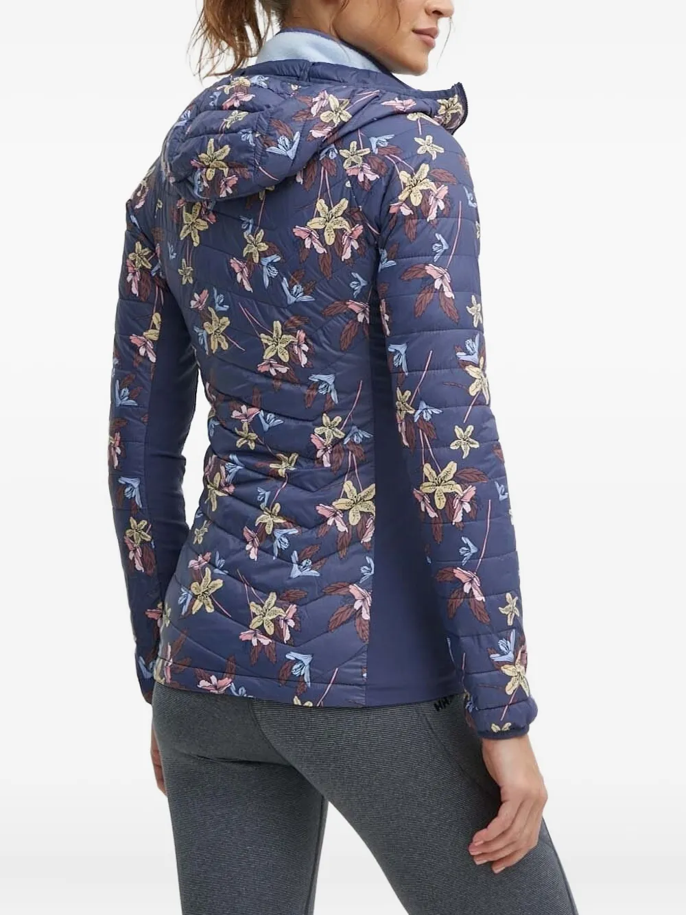 Columbia Floral-print Quilted Jacket In Multi