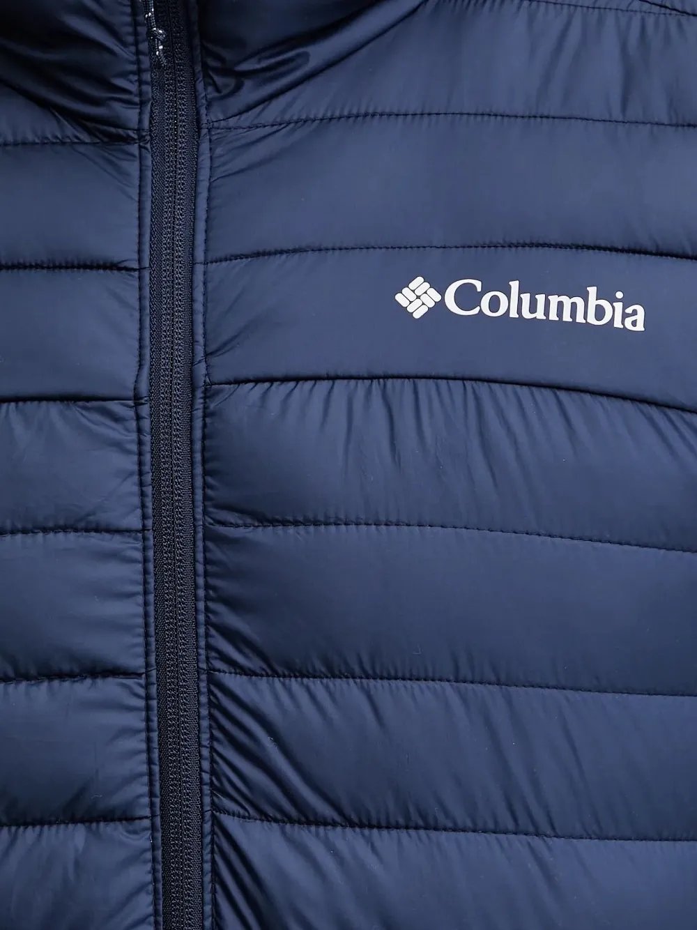 Columbia Gewatteerd jack met capuchon Blauw