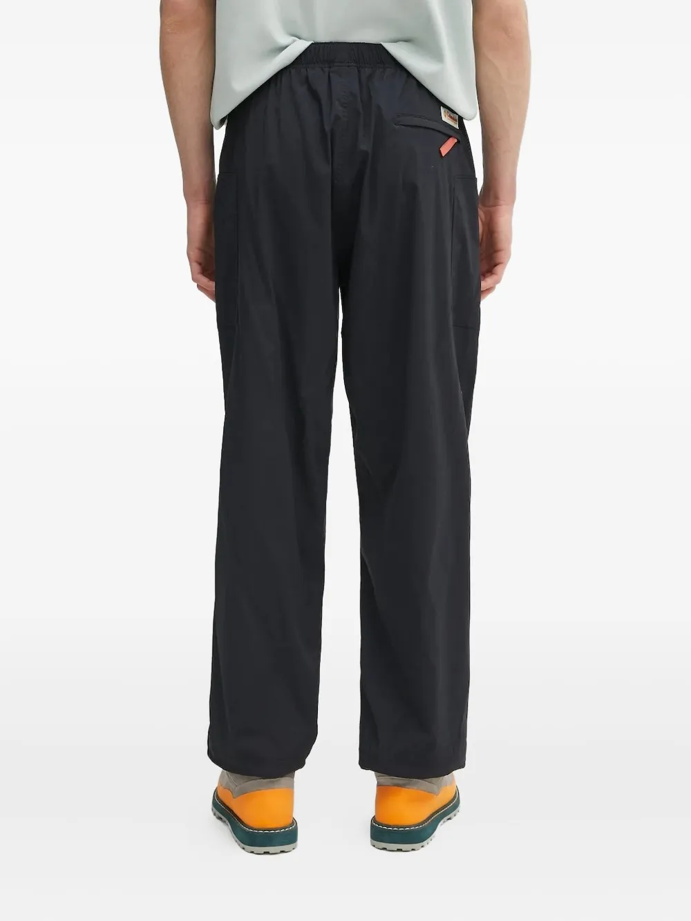 Columbia logo-patch trousers Zwart