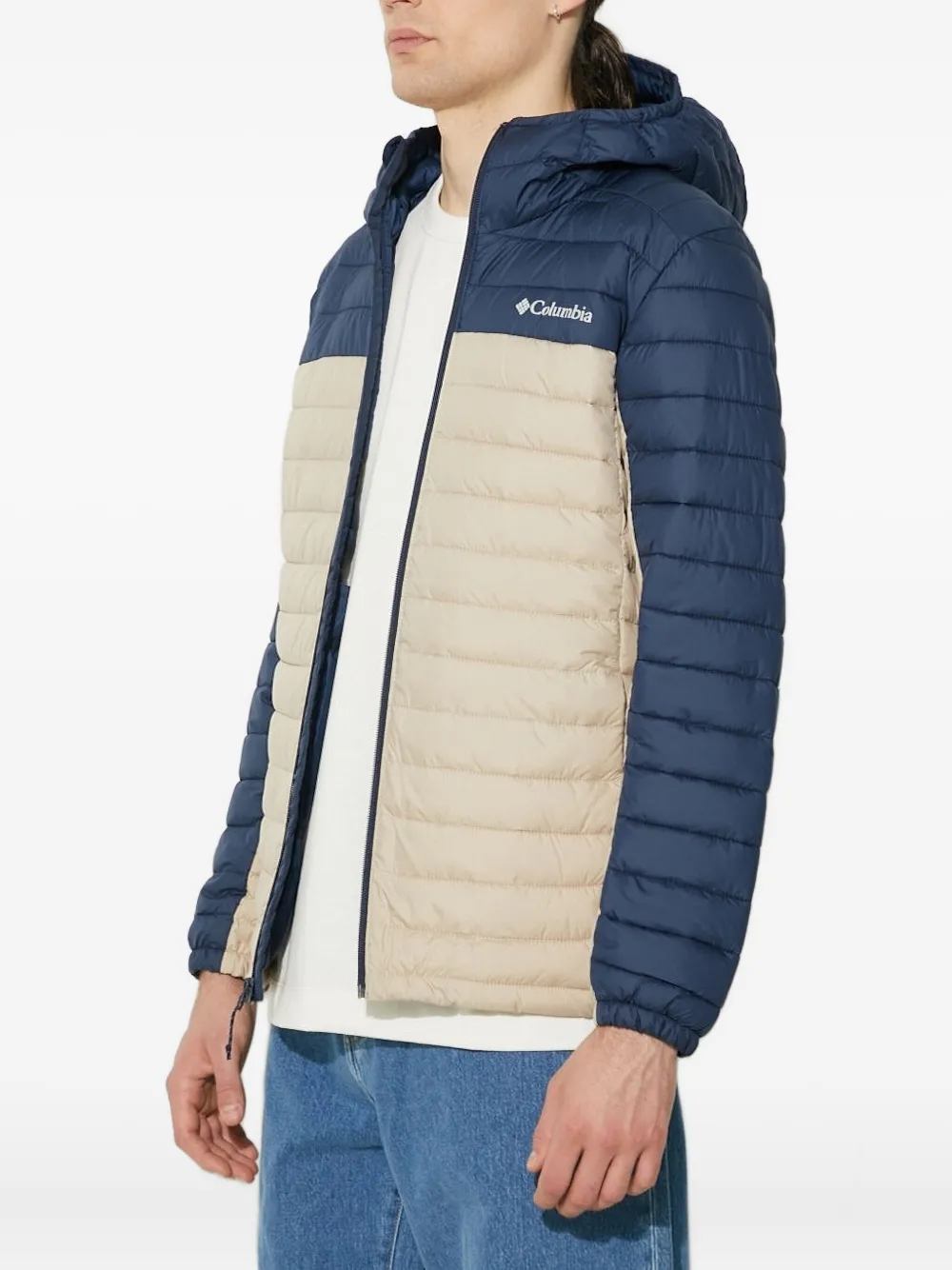 Columbia Silver Falls™ hooded quilted jacket Blauw