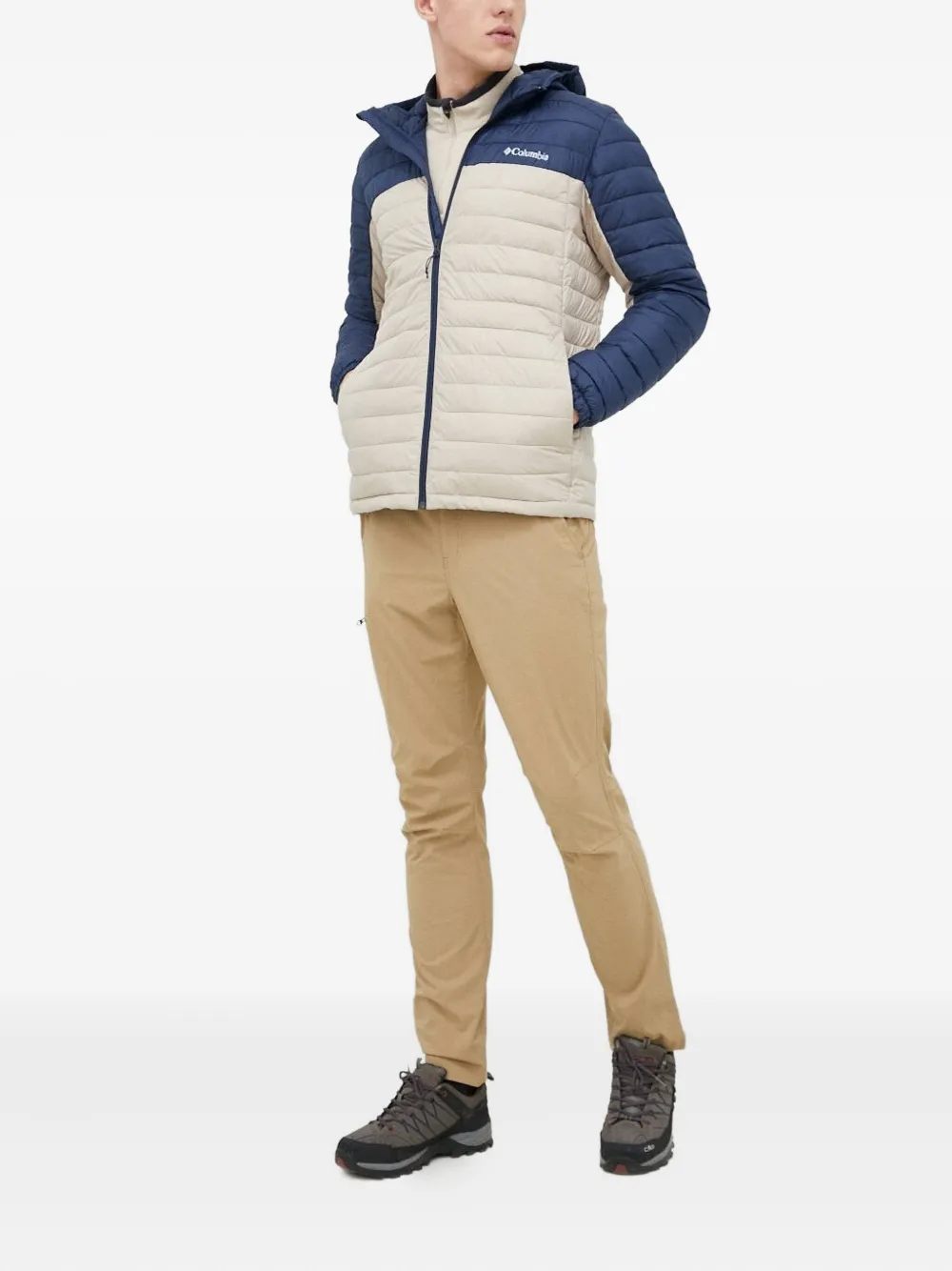 Columbia Silver Falls™ hooded quilted jacket Blauw