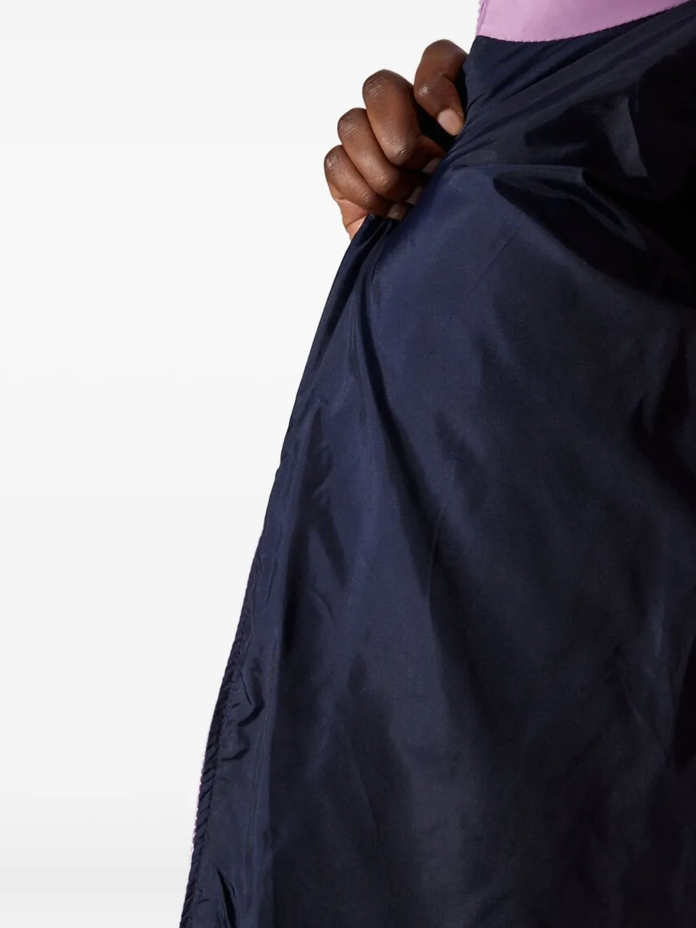 Columbia Puffect donsjack met colourblocking Rood