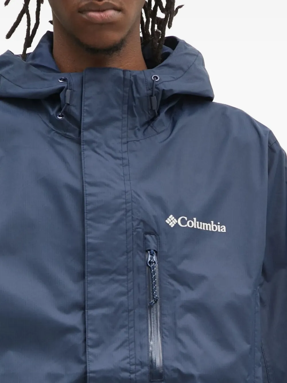 Columbia Pouring Adventure™ III hooded jacket Blauw