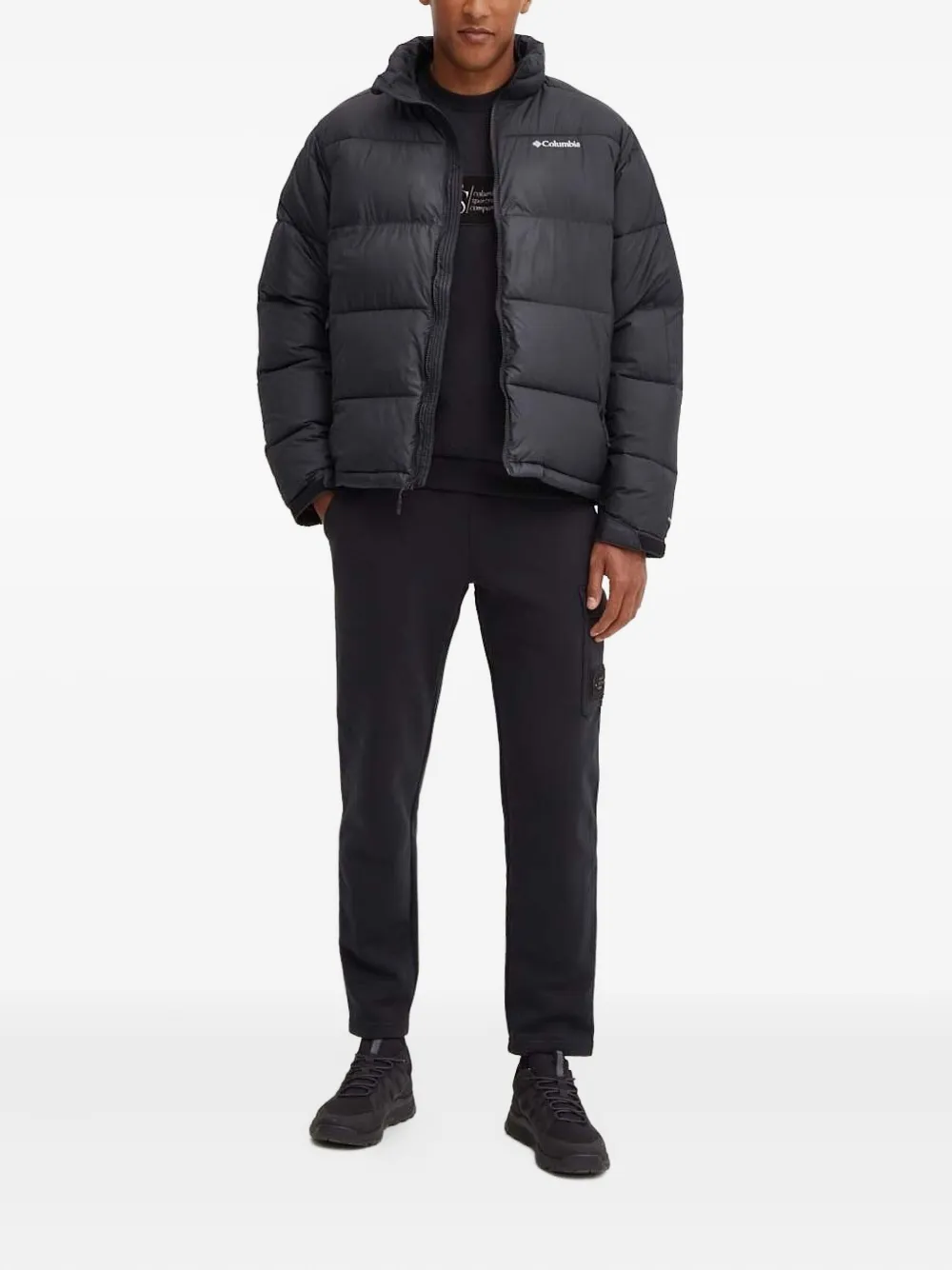 Columbia puffer jacket Zwart