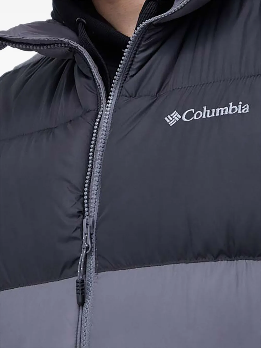 Columbia Pike Lake Two-tone Gilet In Multi