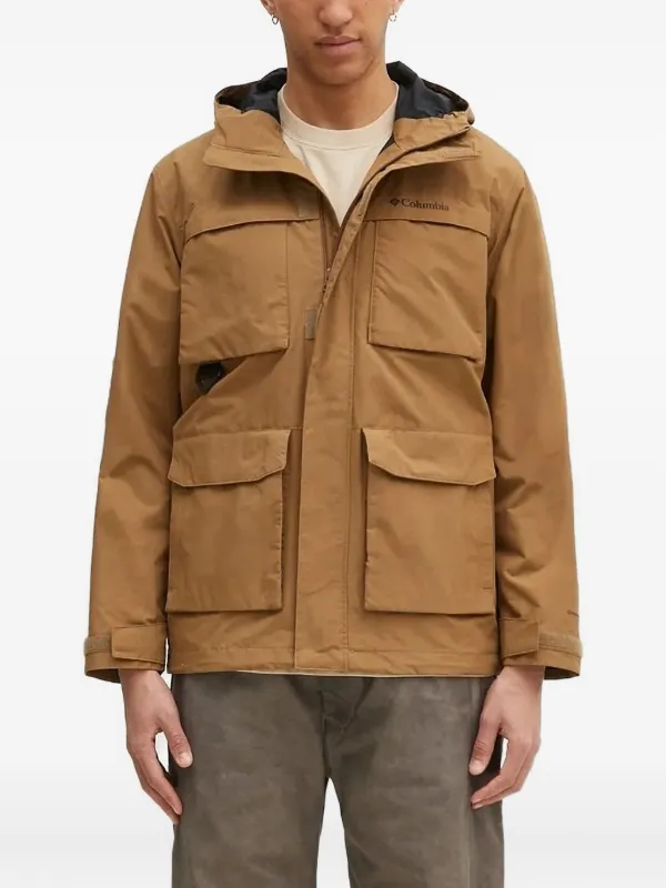 Columbia Landroamer II Hooded Jacket | Brown | FARFETCH