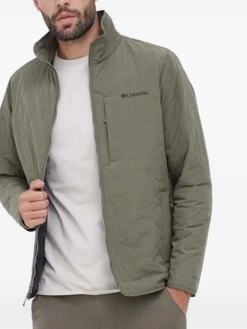 Columbia quilted zip-up padded jacket