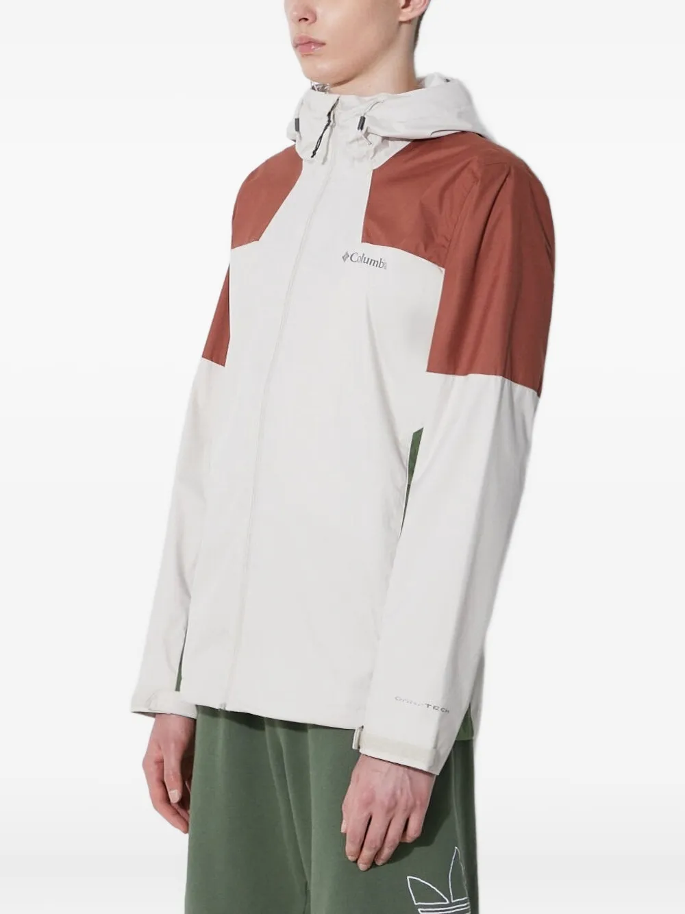 Columbia Inner Limits™ hooded colour-block jacket Wit