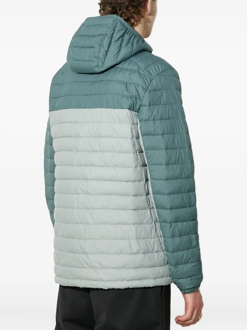 Columbia hooded quilted jacket Blauw