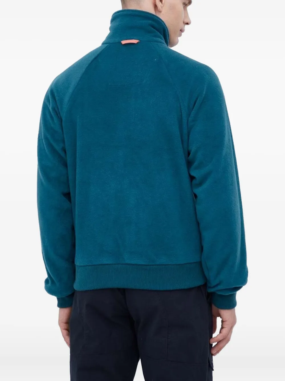 Columbia two-tone panelled jacket Paars