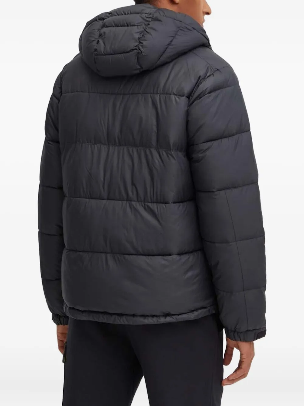 Columbia Mens Black Brand-embroidered Funnel-neck Regular-fit Shell Jacket In Black