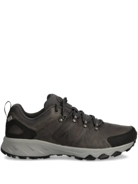 Columbia leather-textured lace-up sneakers