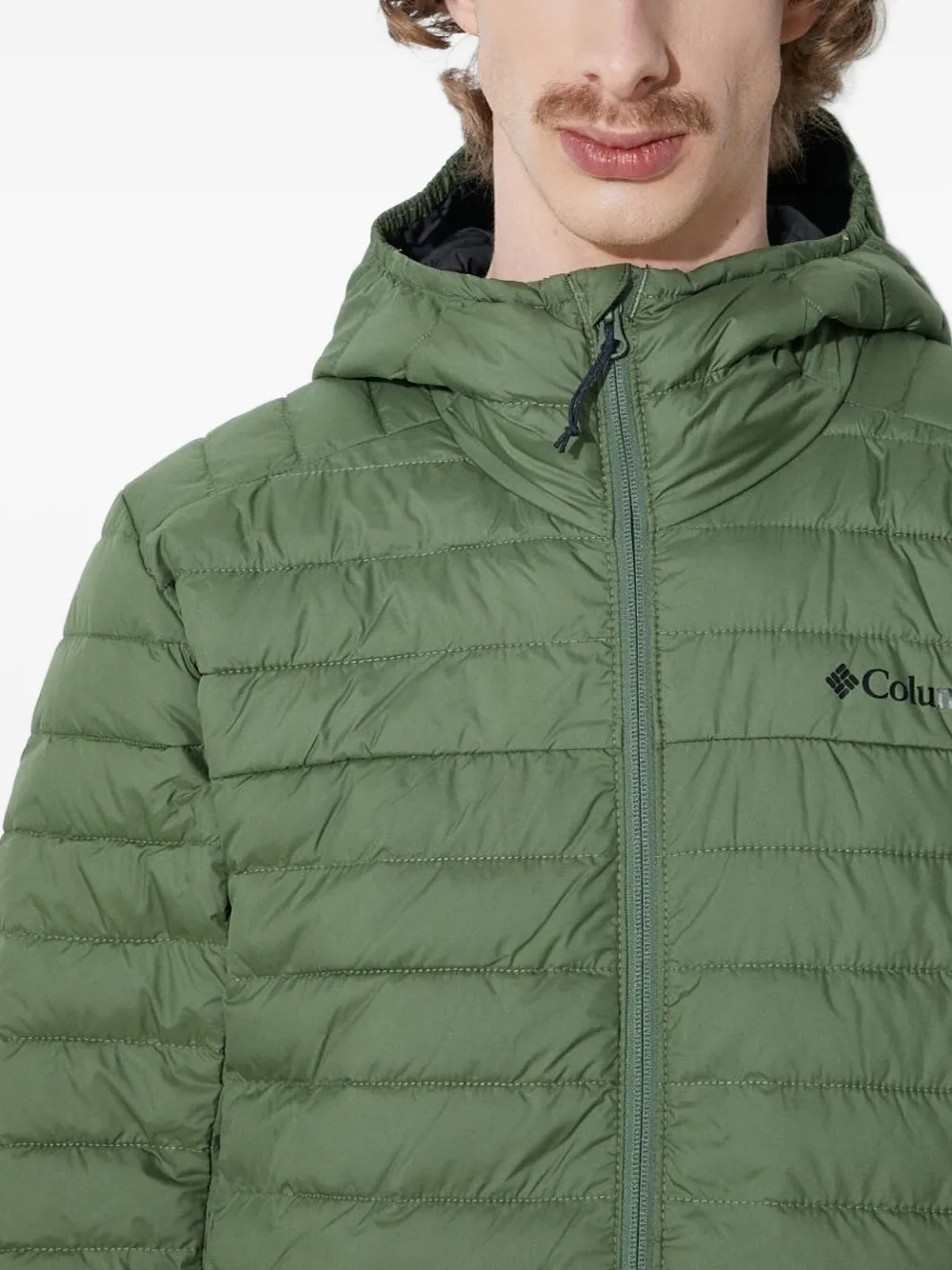 Columbia Silver Falls™ hooded quilted jacket Groen
