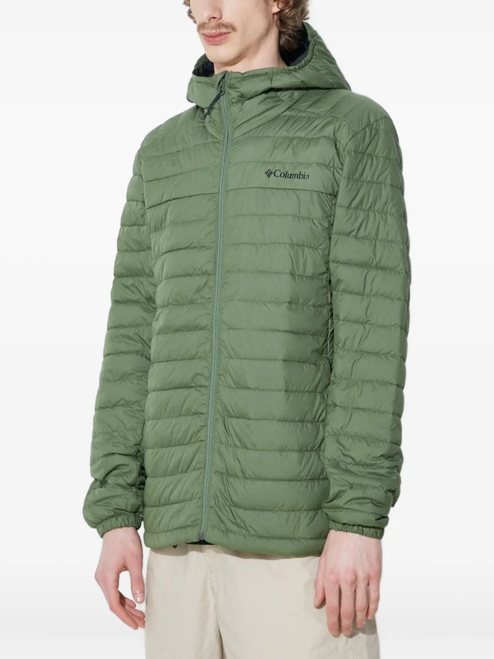 Columbia Silver Falls™ hooded quilted jacket Groen