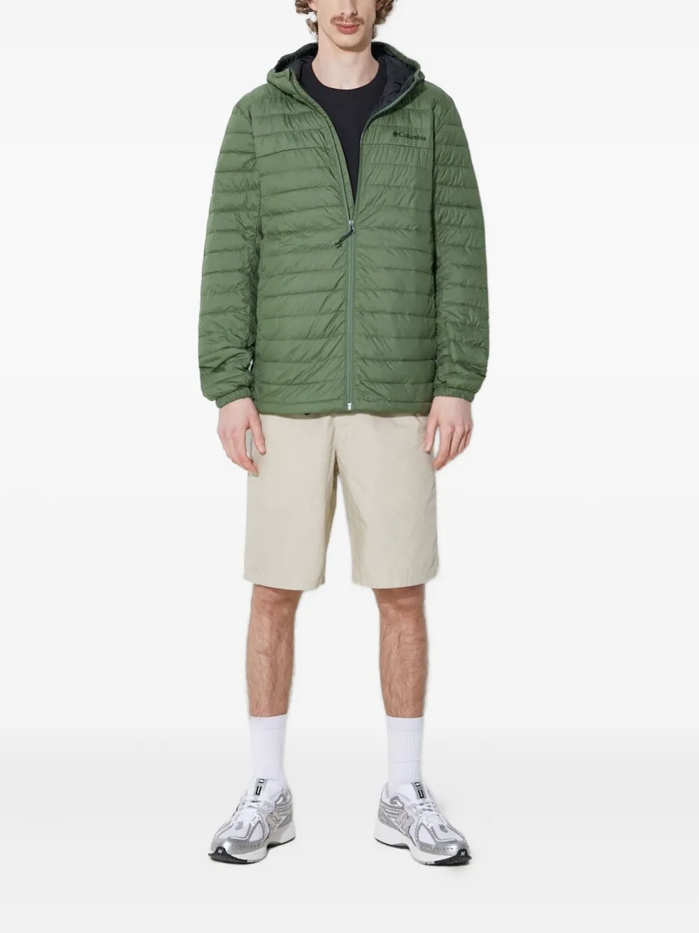 Columbia Silver Falls™ hooded quilted jacket Groen