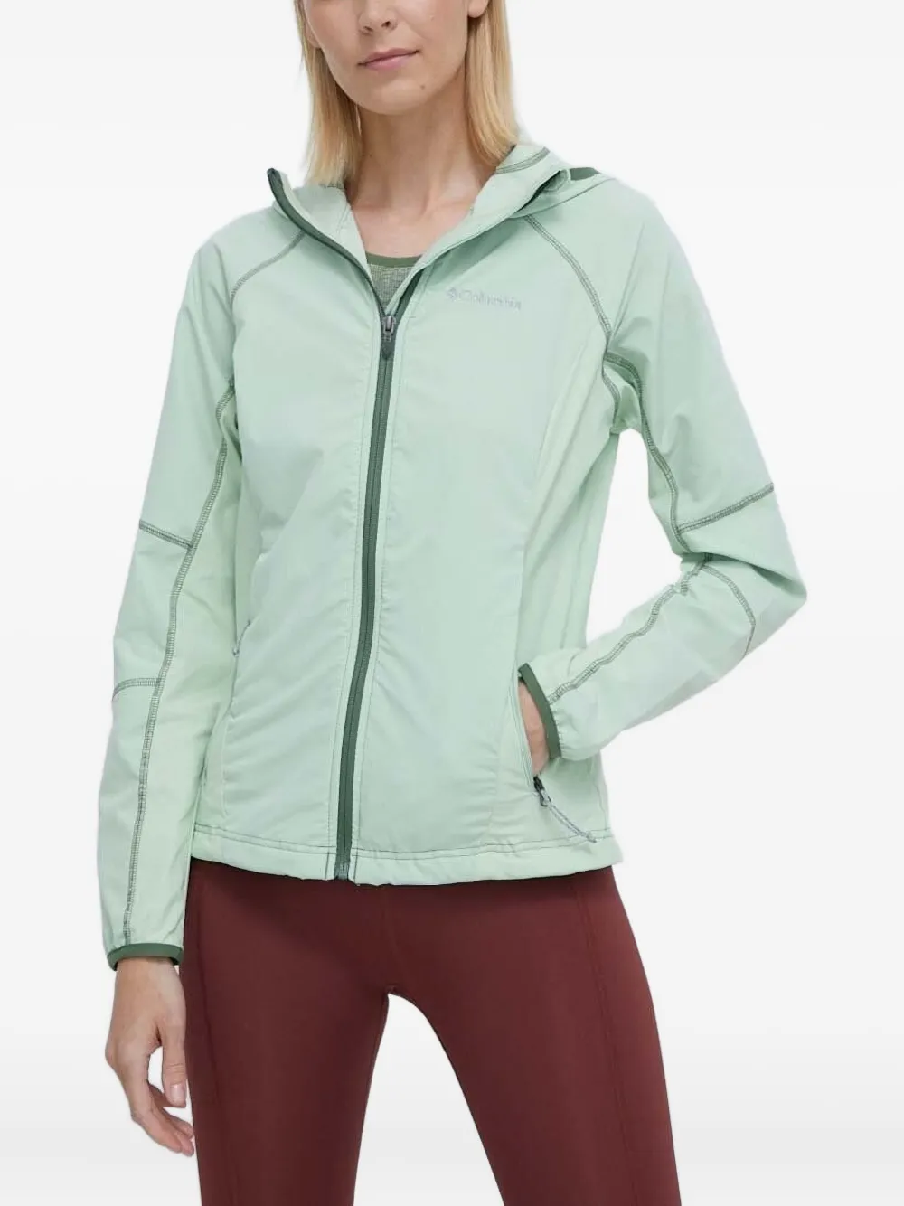 Columbia Sweet As hooded lightweight jacket Groen