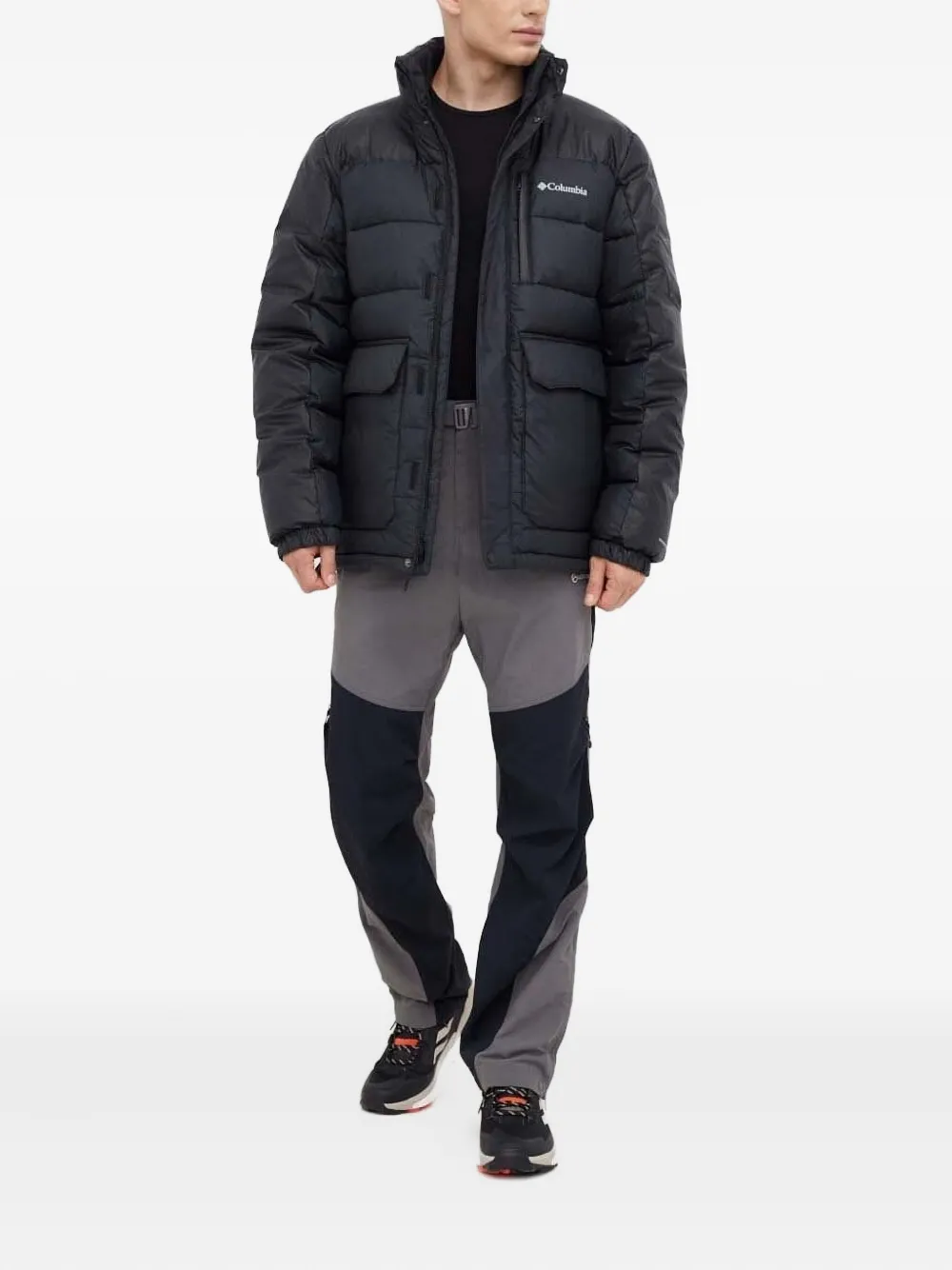 Columbia Pike Lake™ II quilted padded jacket Zwart
