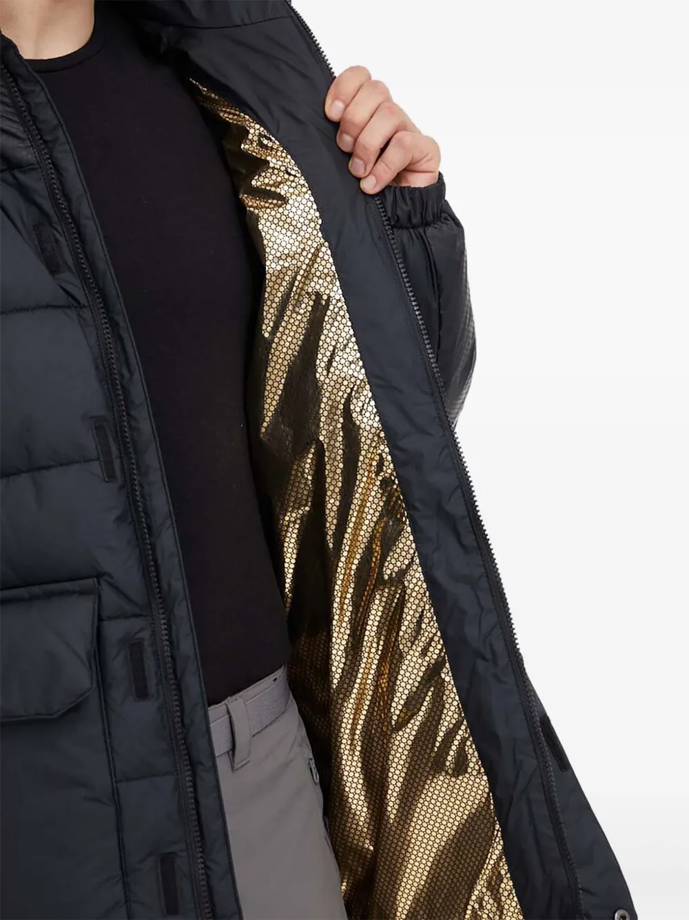 Columbia Pike Lake™ II quilted padded jacket Zwart