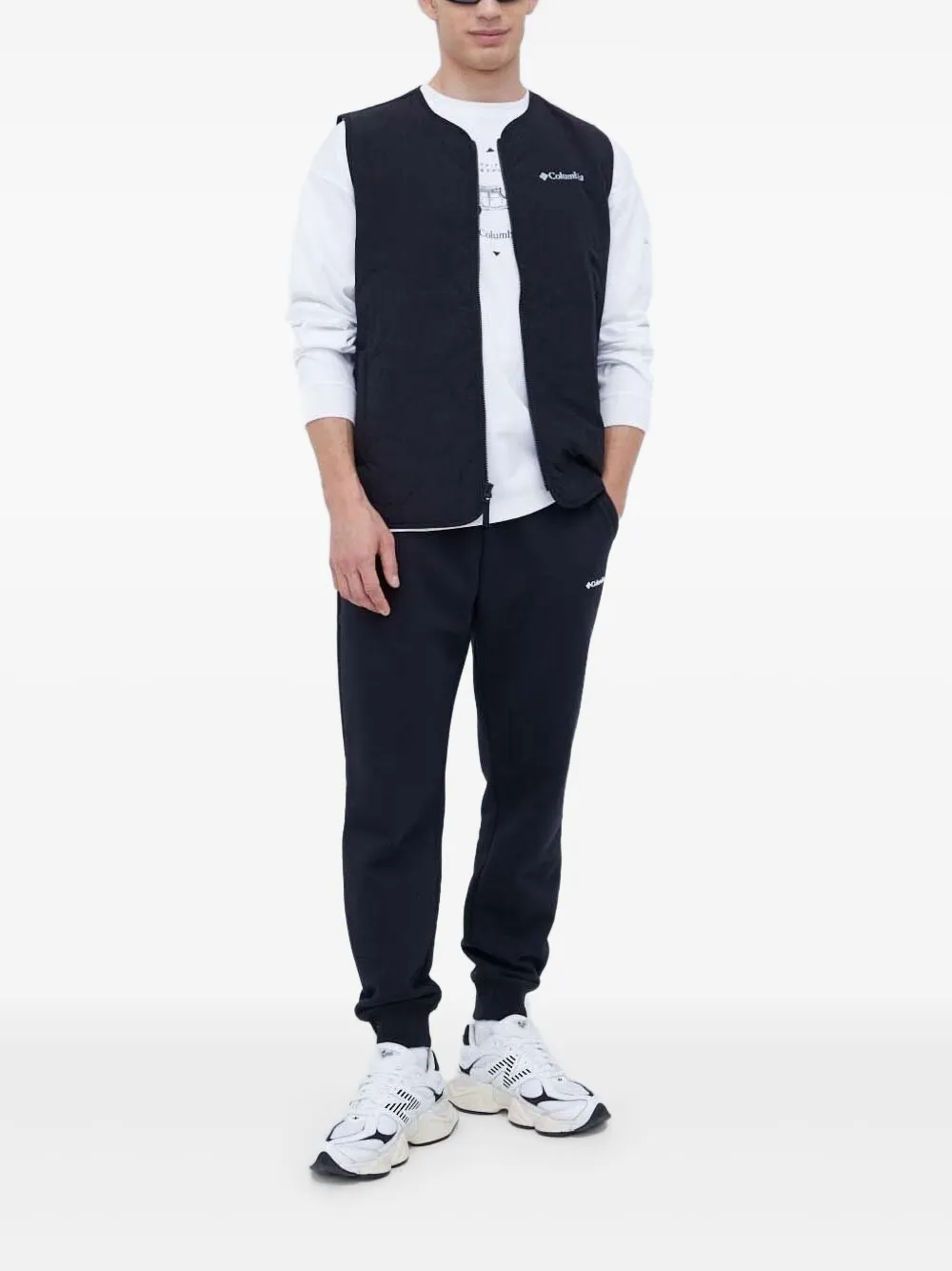 Columbia Bodywarmer met rits Blauw