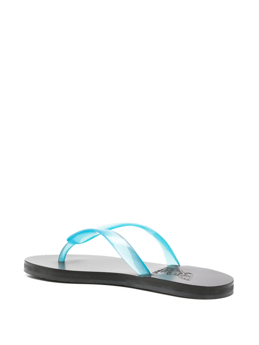 Ancient Greek Sandals two-tone flip-flops Blue