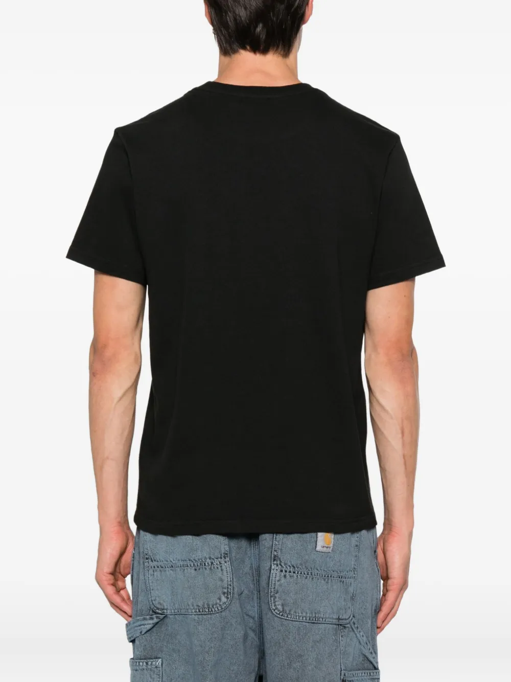 Kenzo Happy Tiger cotton T-shirt Zwart