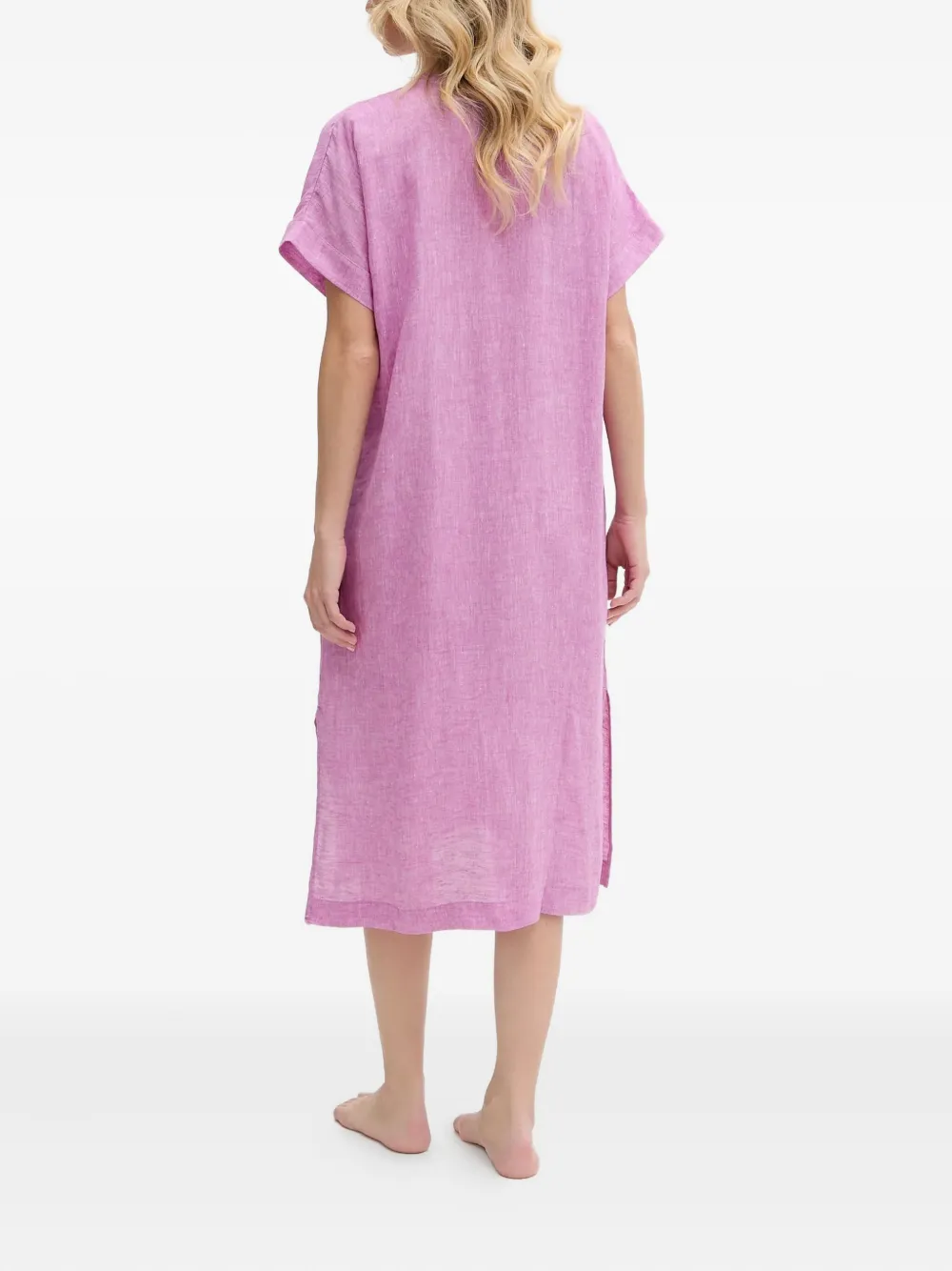 DKNY button-front short-sleeve nightdress | Nightdresses | Image 2