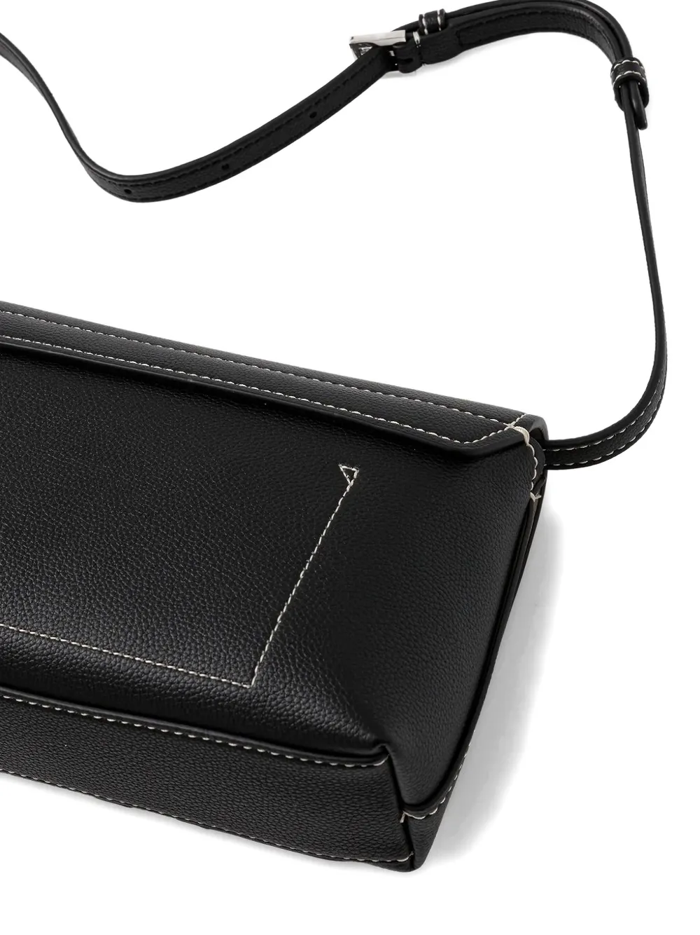 DKNY Nicole logo-patch crossbody bag Zwart