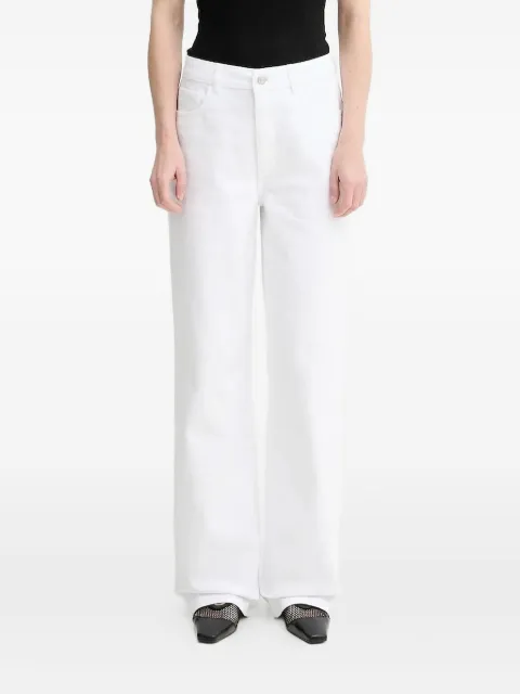 Gestuz logo-patch jeans