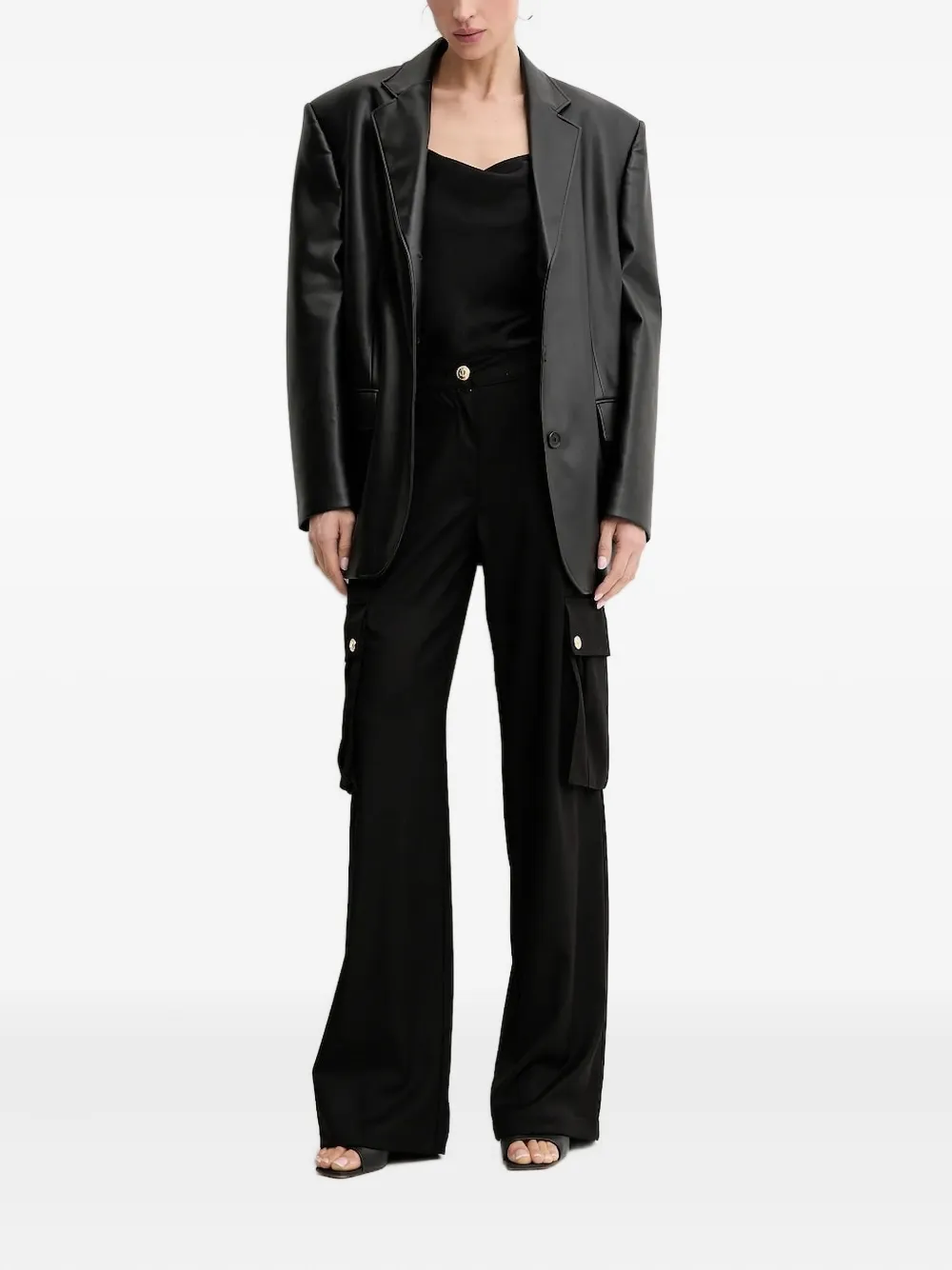Just Cavalli Cargo broek - Zwart